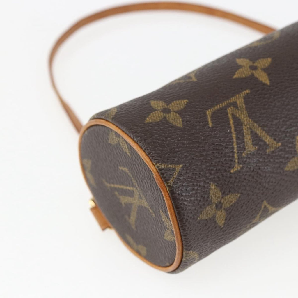Louis Vuitton Papillon Pochette Monogram Canvas Brown Canvas Clutche & Pouche Bag