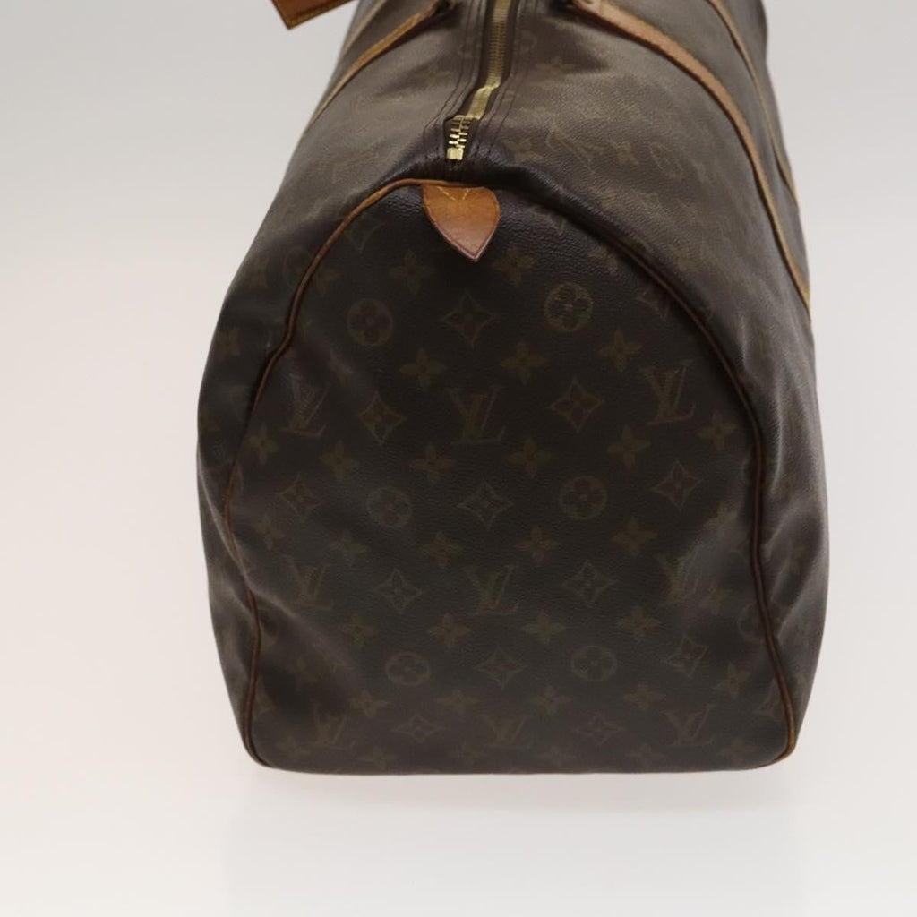Louis Vuitton Keepall Bag Monogram Canvas Brown Canvas Travel Bag