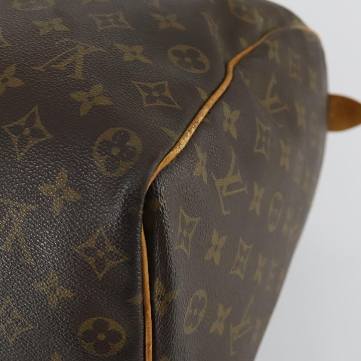 Louis Vuitton Keepall Bag Monogram Canvas Brown Canvas Travel Bag