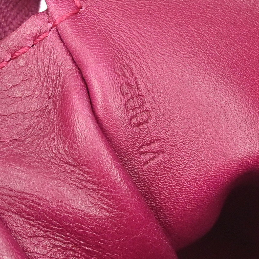 Louis Vuitton Charms Pochette Pvc Over Printed Silk Pink Pvc Clutche & Pouche Bag