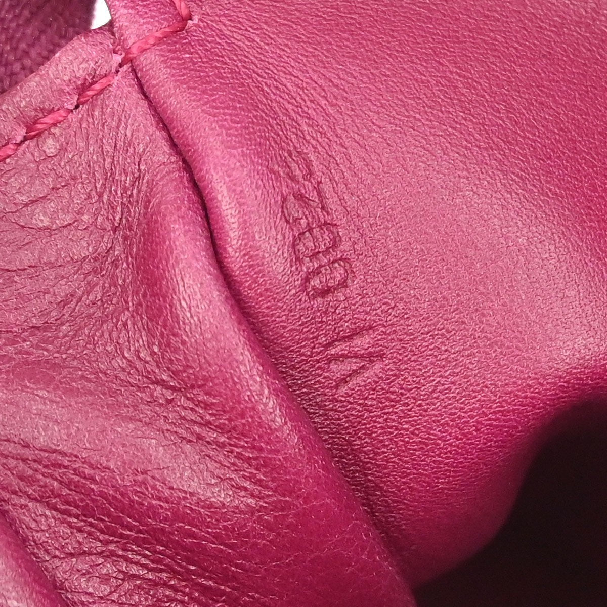 Louis Vuitton Charms Pochette Pvc Over Printed Silk Pink Pvc Clutche & Pouche Bag