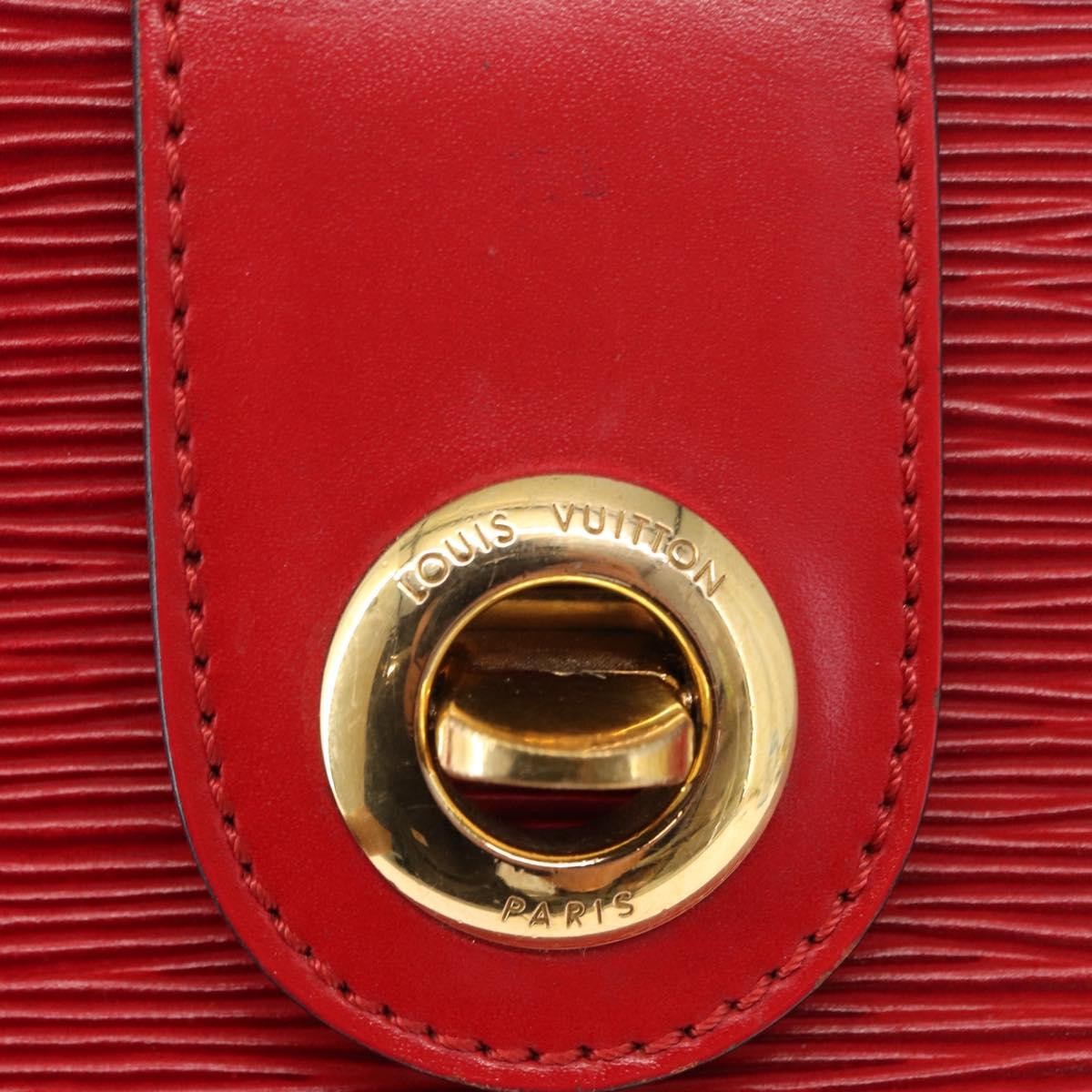 Louis Vuitton Cluny Shoulder Bag Epi Leather Red Leather Shoulder Bag