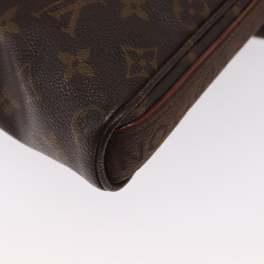 Louis Vuitton Trotteur Beaubourg Handbag Monogram Canvas Brown Canvas Shoulder Bag