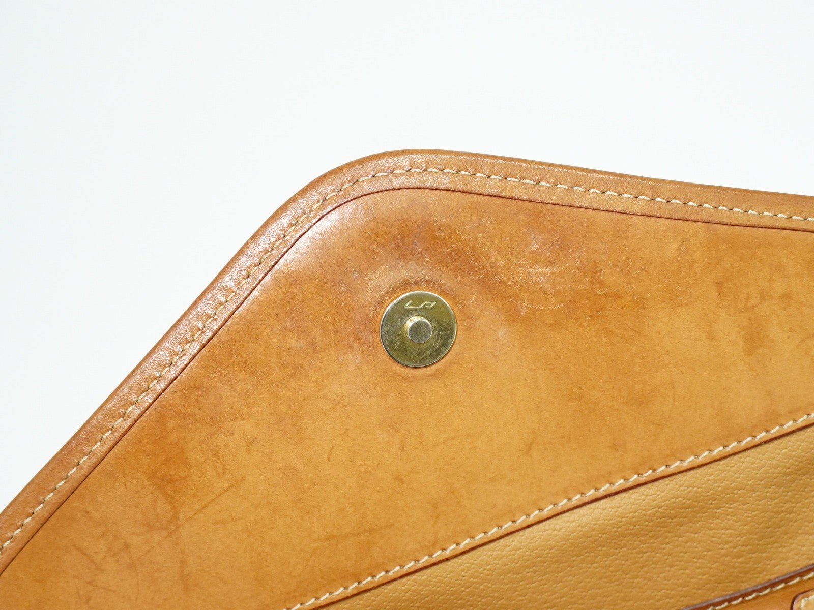 Celine Vintage Macadam Shoulder Bag Canvas And Leather Brown Canvas Shoulder Bag Bag