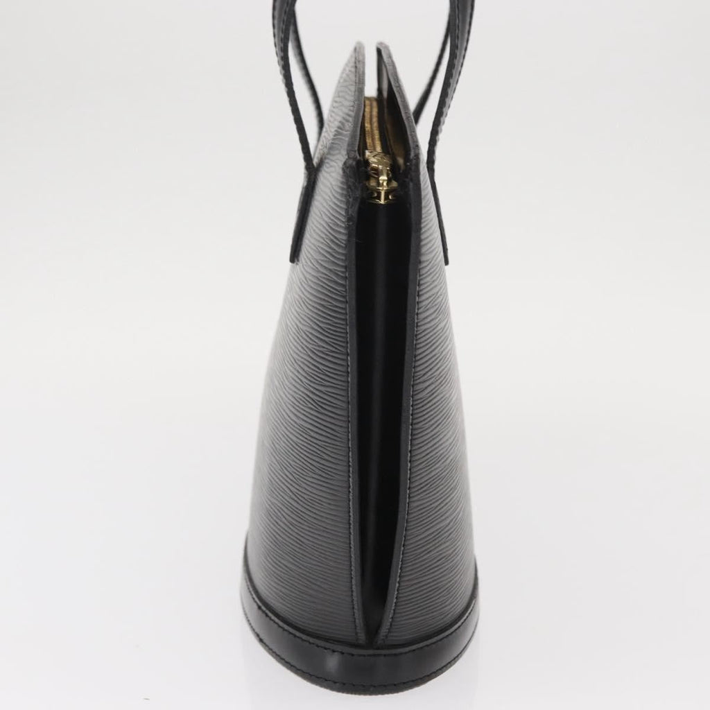 Louis Vuitton Saint Jacques Handbag Epi Leather Black Leather Handbag