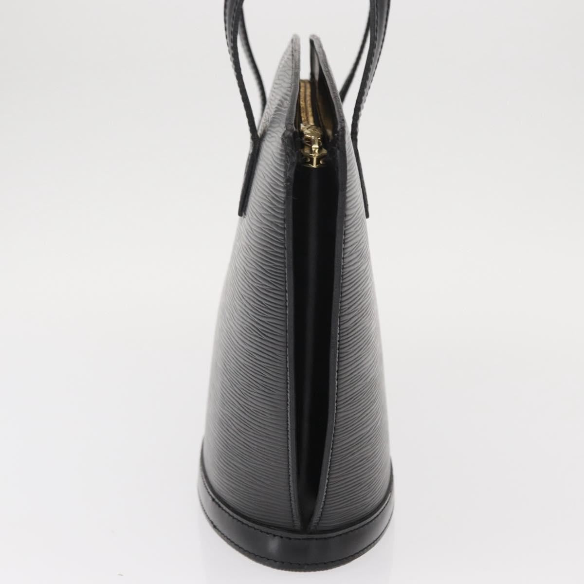 Louis Vuitton Saint Jacques Handbag Epi Leather Black Leather Handbag