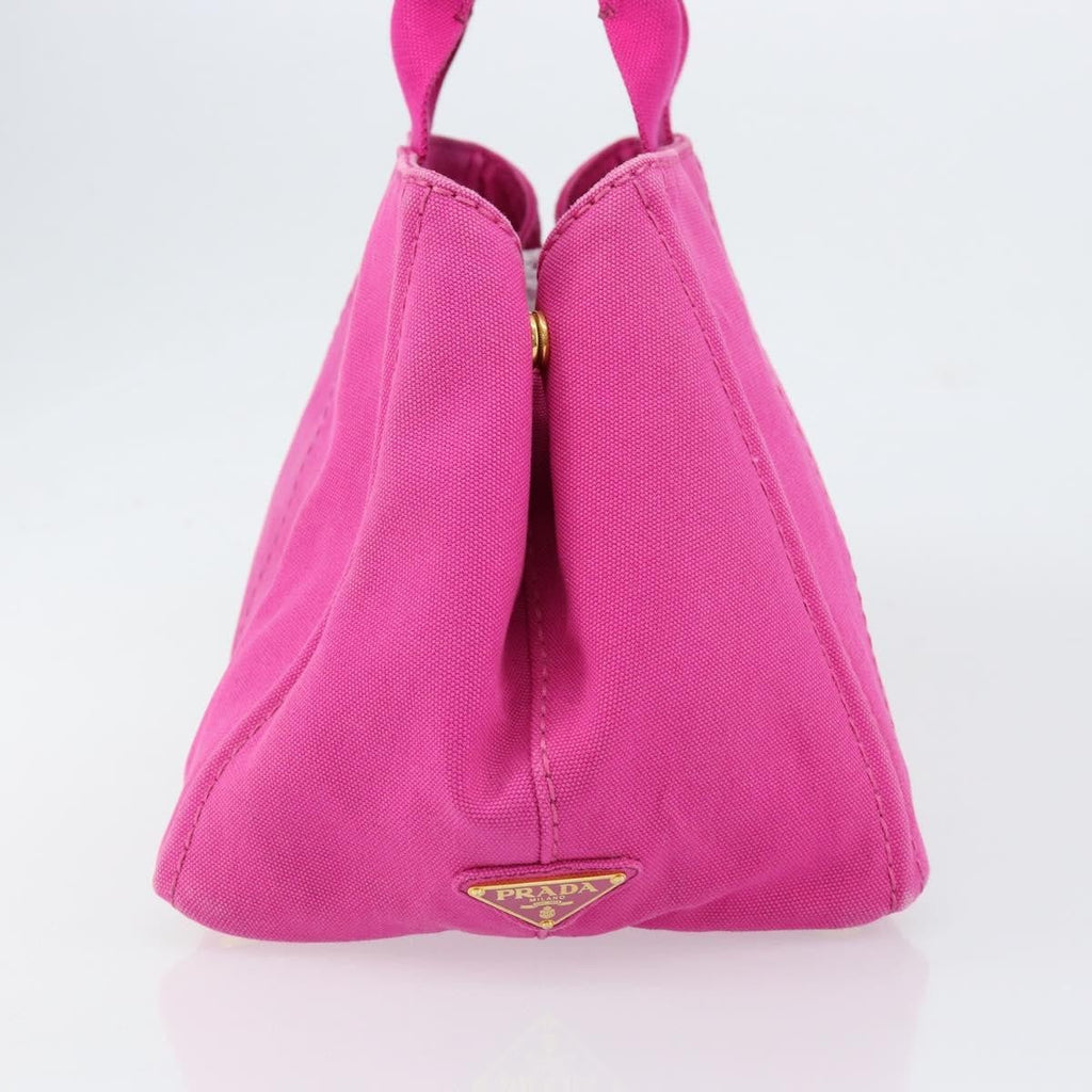 Prada Canapa Tote Canvas Pink Canvas Tote Bag Bag