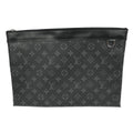 Louis Vuitton Discovery Pochette Monogram Eclipse Canvas Black Canvas Clutche & Pouche Bag