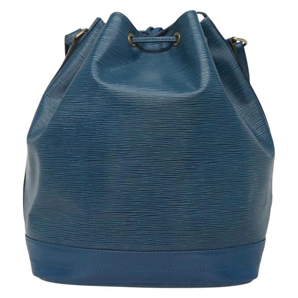 Louis Vuitton Noe Handbag Epi Leather Blue Leather Bag