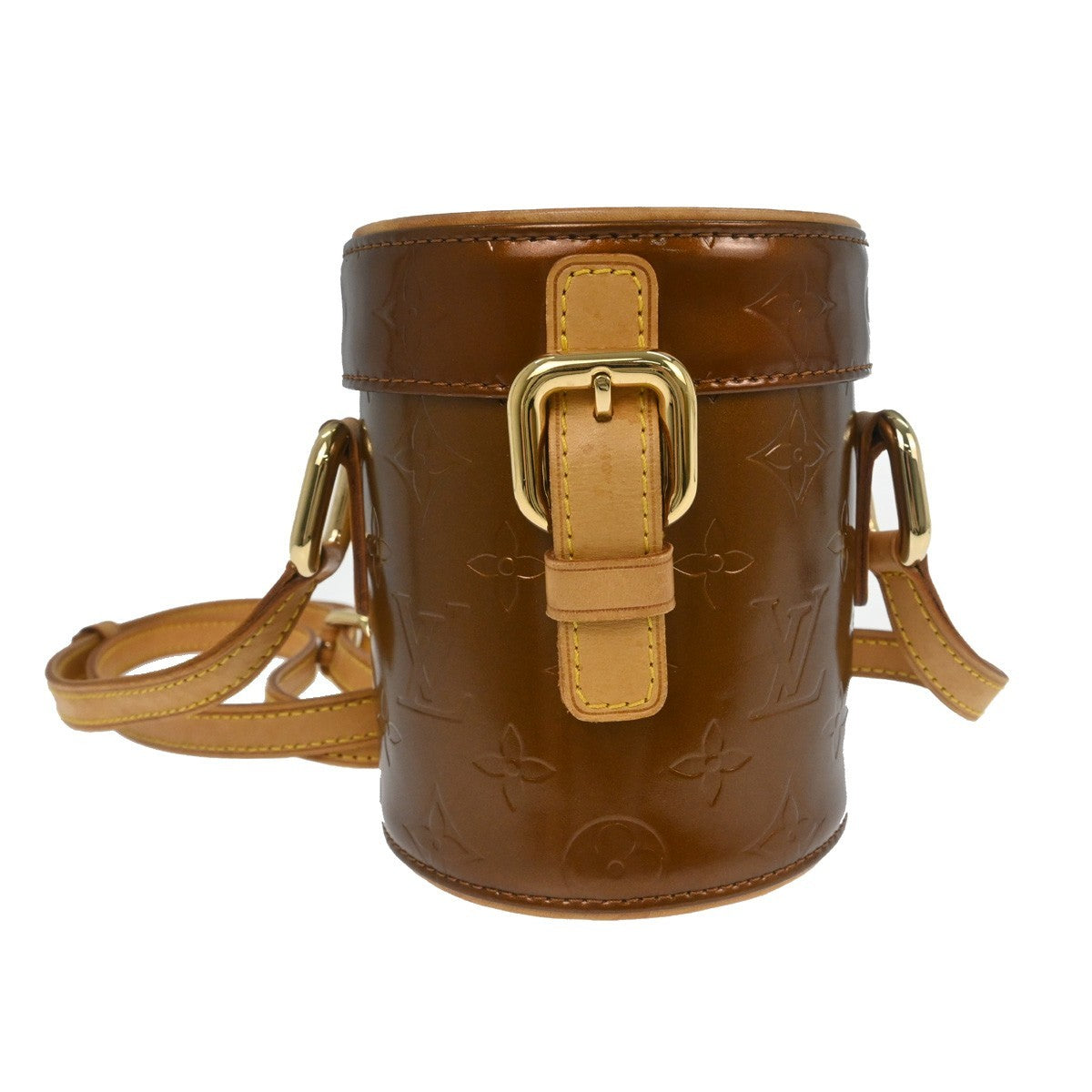 Louis Vuitton Astor Place Shoulder Bag Monogram Vernis Metallic Patent_Leather Clutche & Pouche Bag