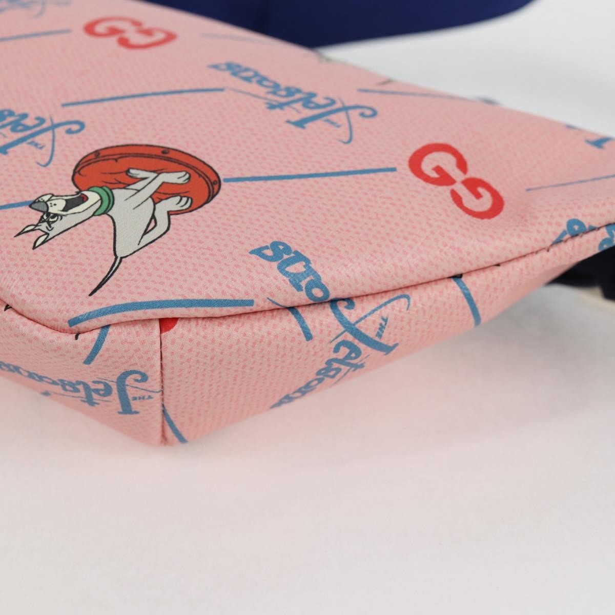 Gucci Children's Belt Bag Gucci X The Jetsons Pink Pvc Shoulder Bag Bag (Pre-Owned)