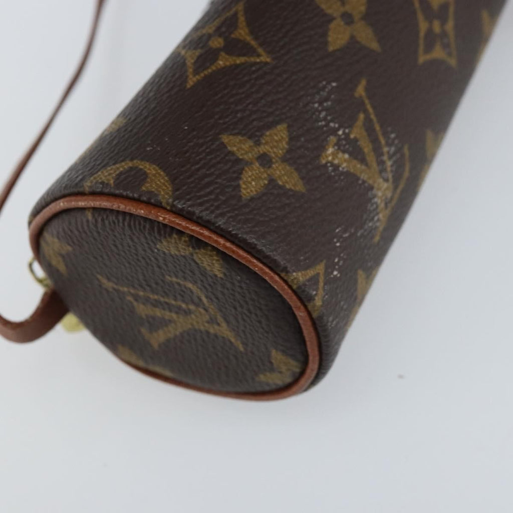 Louis Vuitton Papillon Pochette Monogram Canvas Brown Canvas Clutche & Pouche Bag