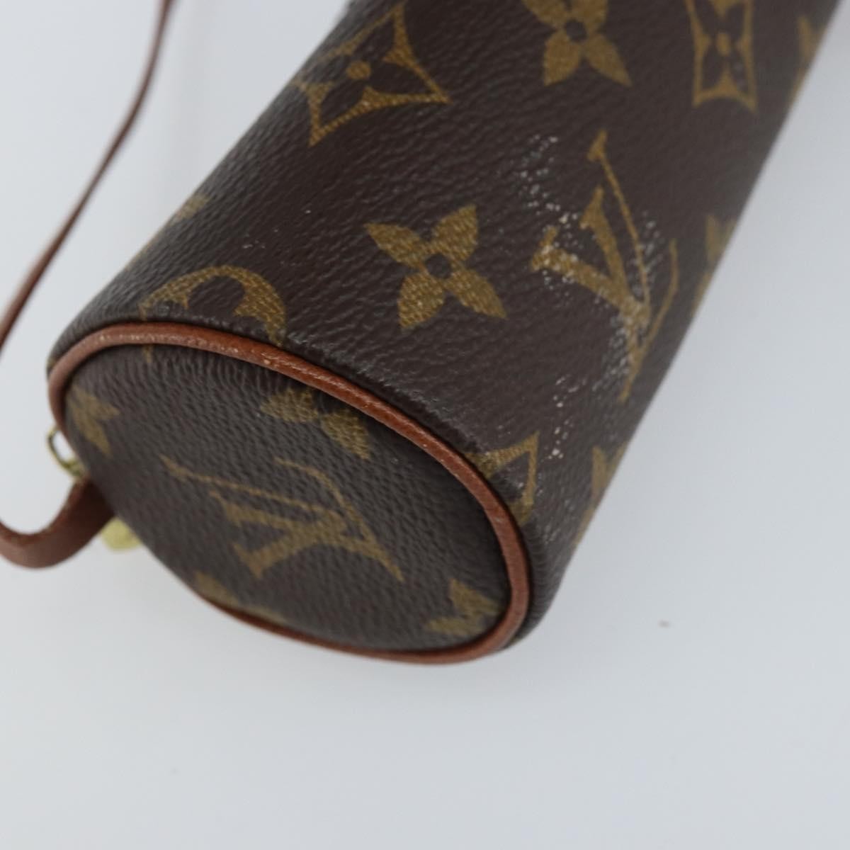 Louis Vuitton Papillon Pochette Monogram Canvas Brown Canvas Clutche & Pouche Bag
