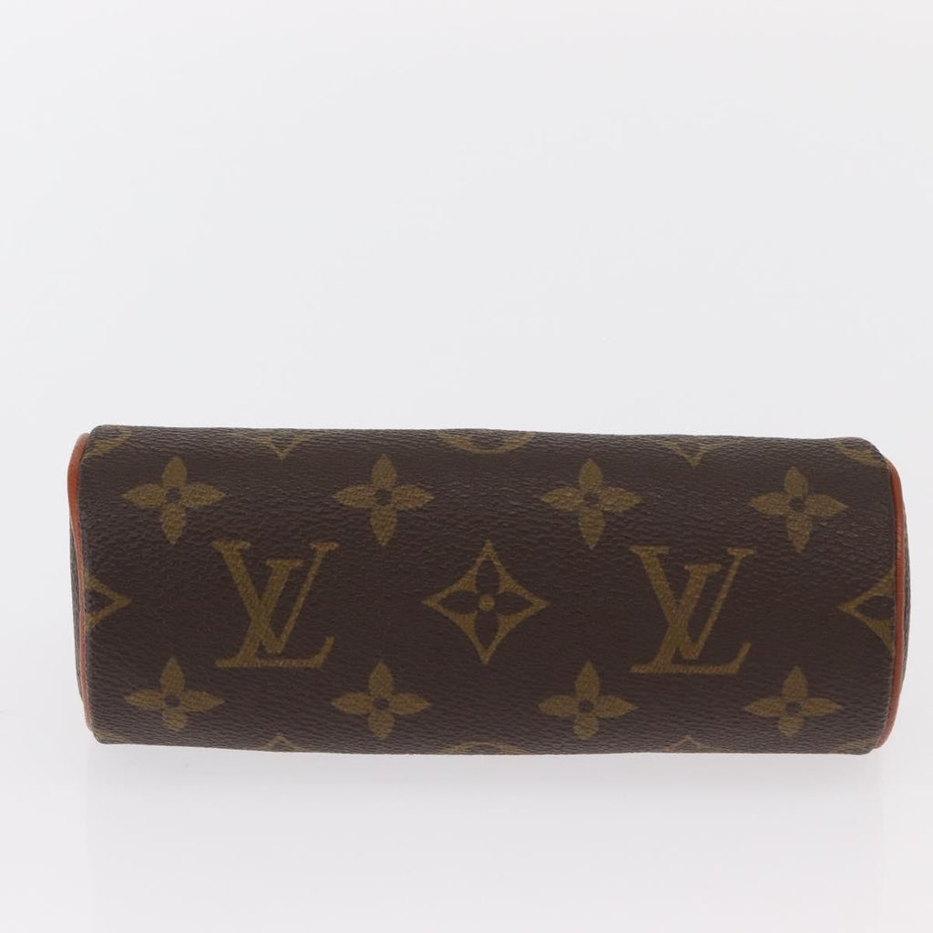 Louis Vuitton Papillon Pochette Monogram Canvas Brown Canvas Clutche & Pouche Bag
