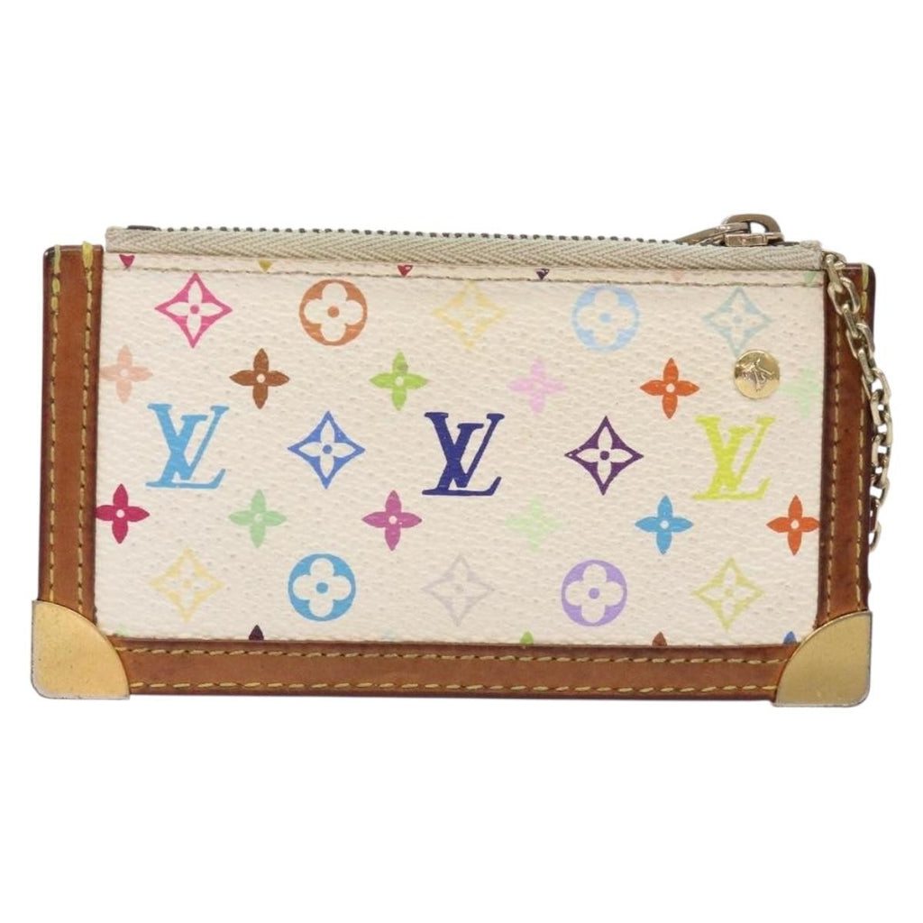 Louis Vuitton Pochette Clés Monogram Canvas Multicolour Canvas Wallets Accessory