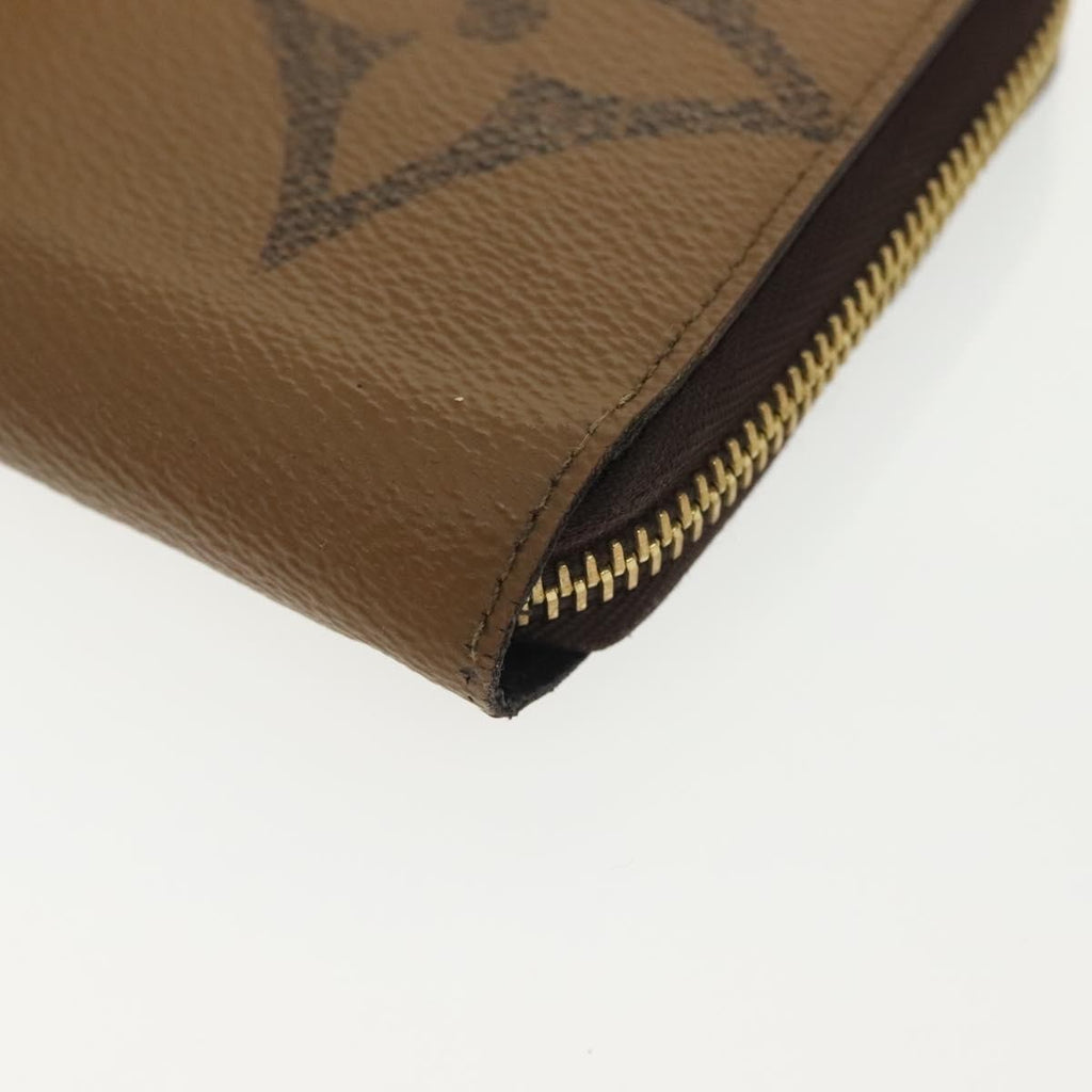 Louis Vuitton Zippy Wallet Canvas Brown Canvas Wallets Accessory