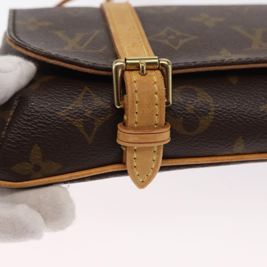 Louis Vuitton Marelle Waist Bag Monogram Canvas Brown Canvas Clutche & Pouche Bag