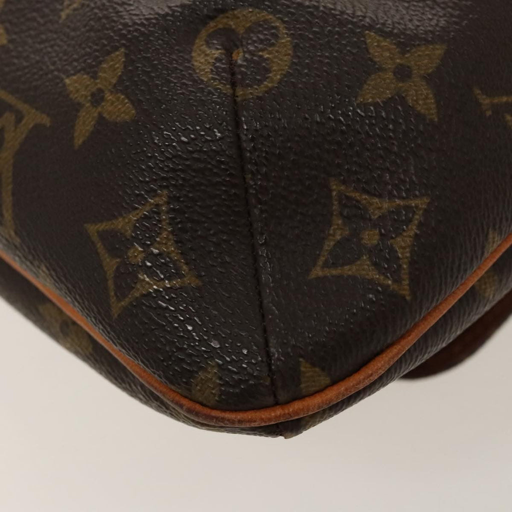 Louis Vuitton Musette Handbag Monogram Canvas Brown Canvas Bag