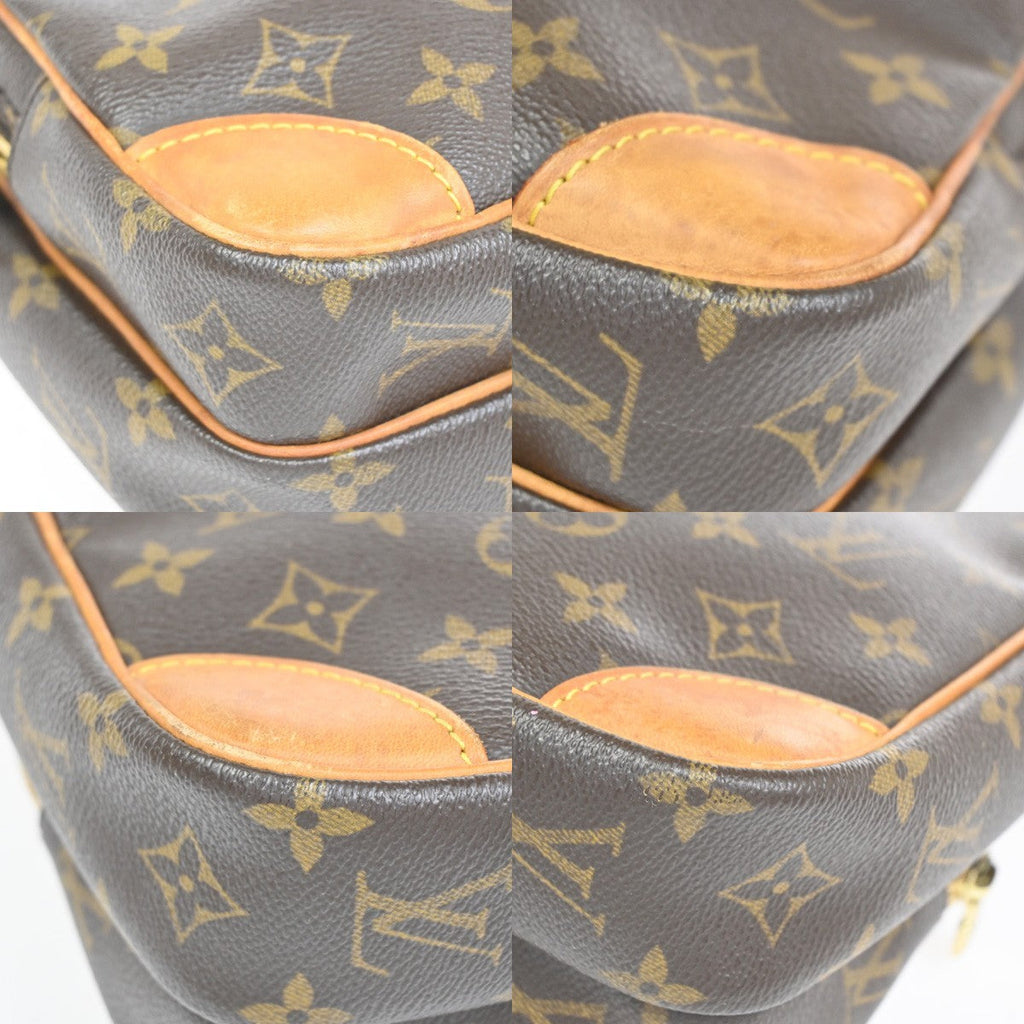 Louis Vuitton Amazone Bag Monogram Canvas Brown Canvas Shoulder Bag
