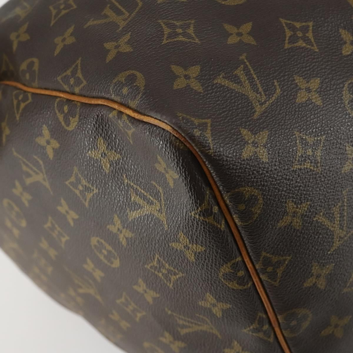 Louis Vuitton Keepall Bag Monogram Canvas Brown Canvas Travel Bag