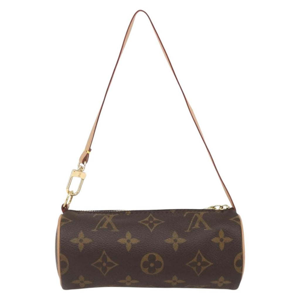 Louis Vuitton Papillon Pochette Monogram Canvas Brown Canvas Clutche & Pouche Bag