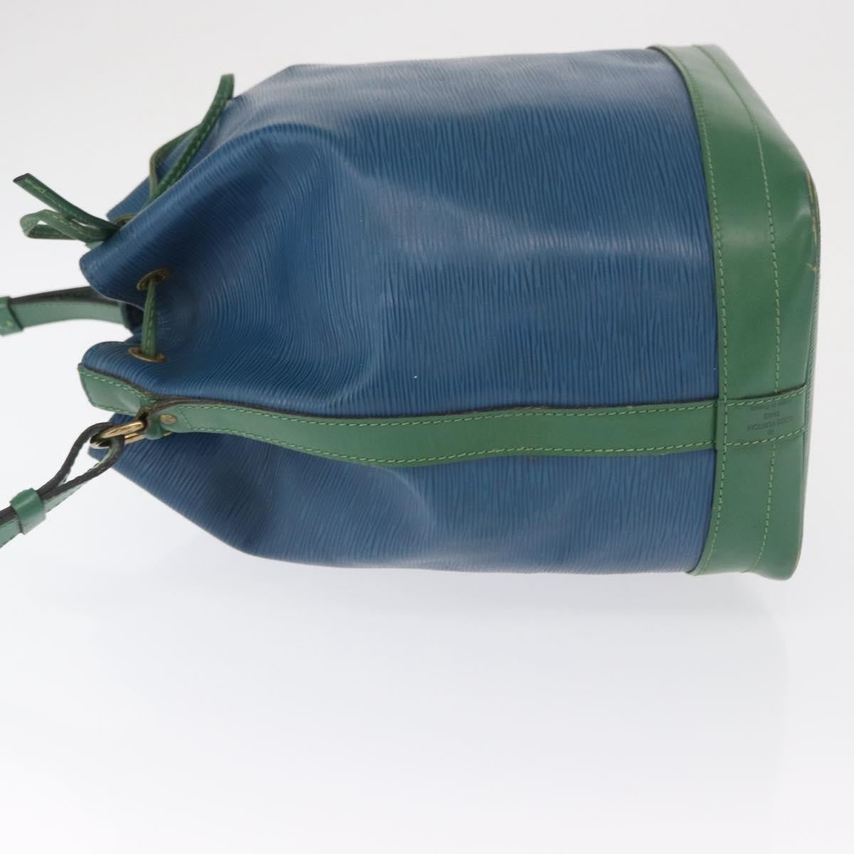 Louis Vuitton Bicolor Noe Handbag Epi Leather Blue Leather Shoulder Bag