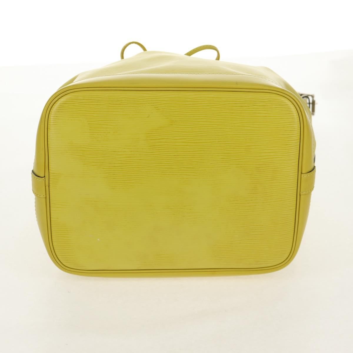 Louis Vuitton Petit Noe Handbag Epi Leather Green Leather Shoulder Bag