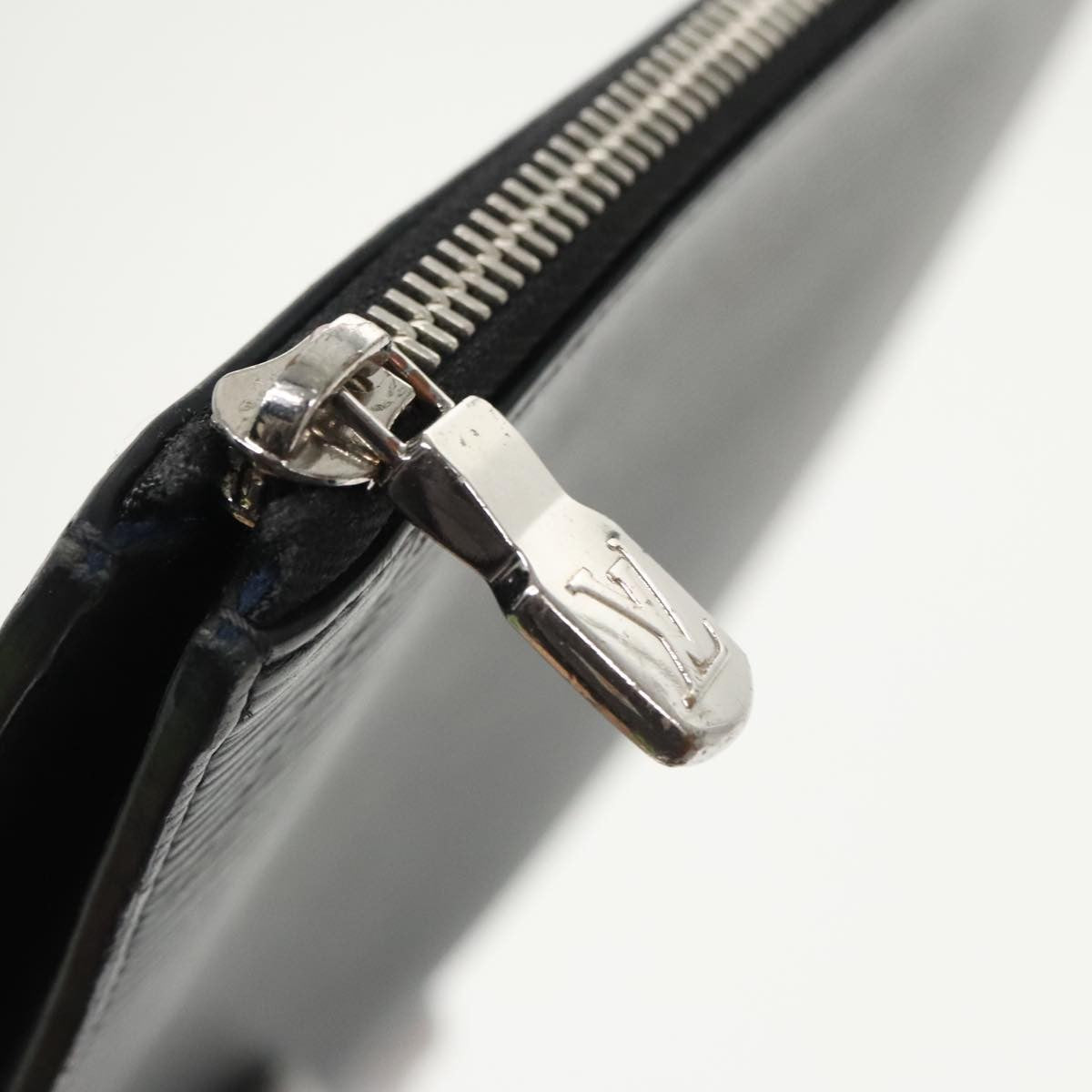 Louis Vuitton Pochette Jour Initials Epi Leather Black Leather Clutche & Pouche Bag