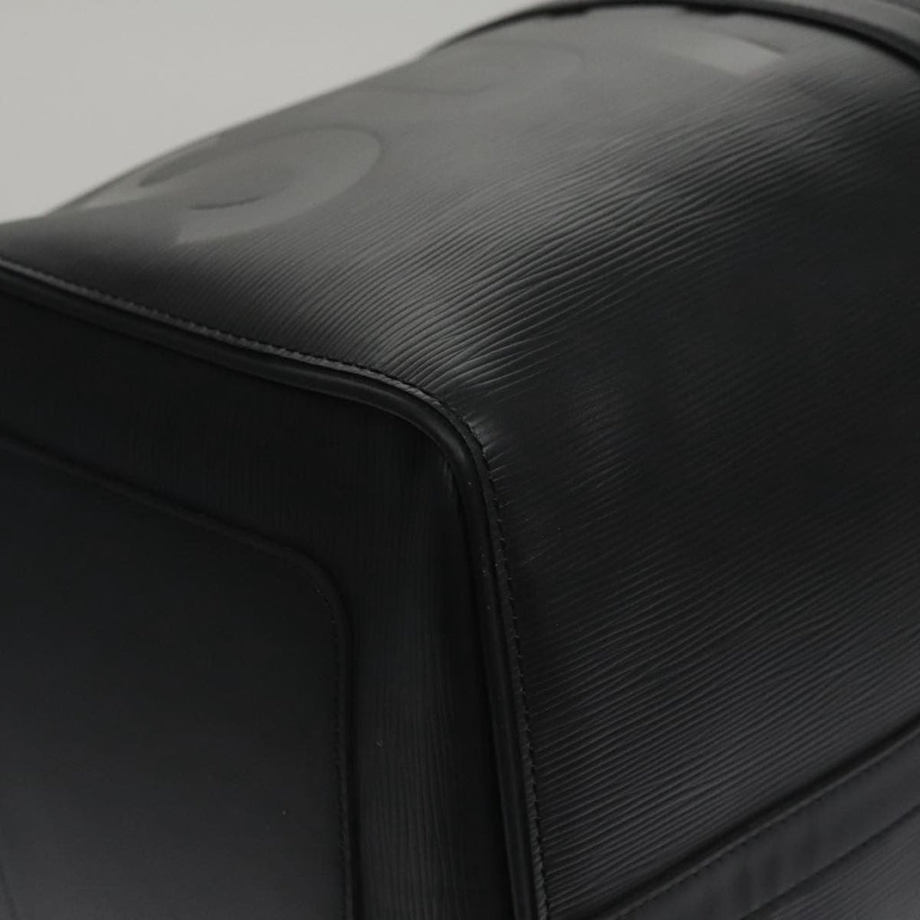 Louis Vuitton Keepall Bandouliere Bag Limited Edition Supreme Epi Leather Black Leather Bag