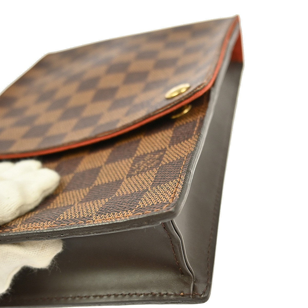 Louis Vuitton Portobello Messenger Damier Brown Canvas Shoulder Bag