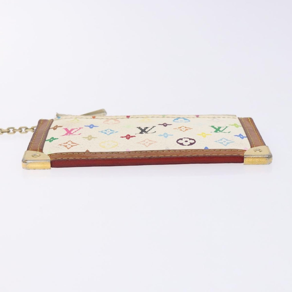 Louis Vuitton Pochette Clés Monogram Canvas Multicolour Canvas Wallets Accessory