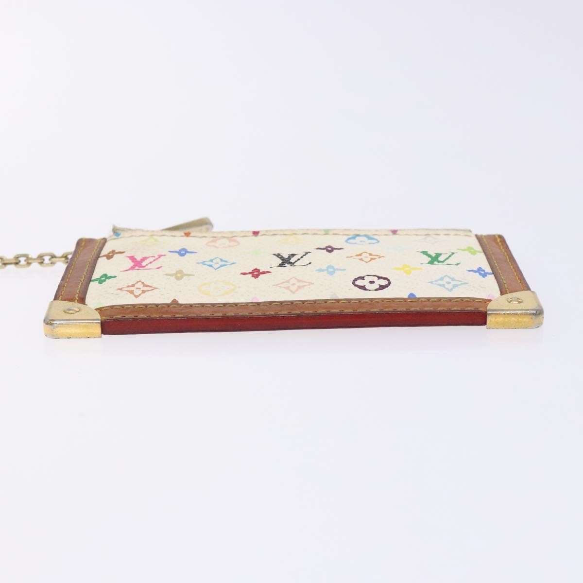 Louis Vuitton Pochette Clés Monogram Canvas Multicolour Canvas Wallets Accessory