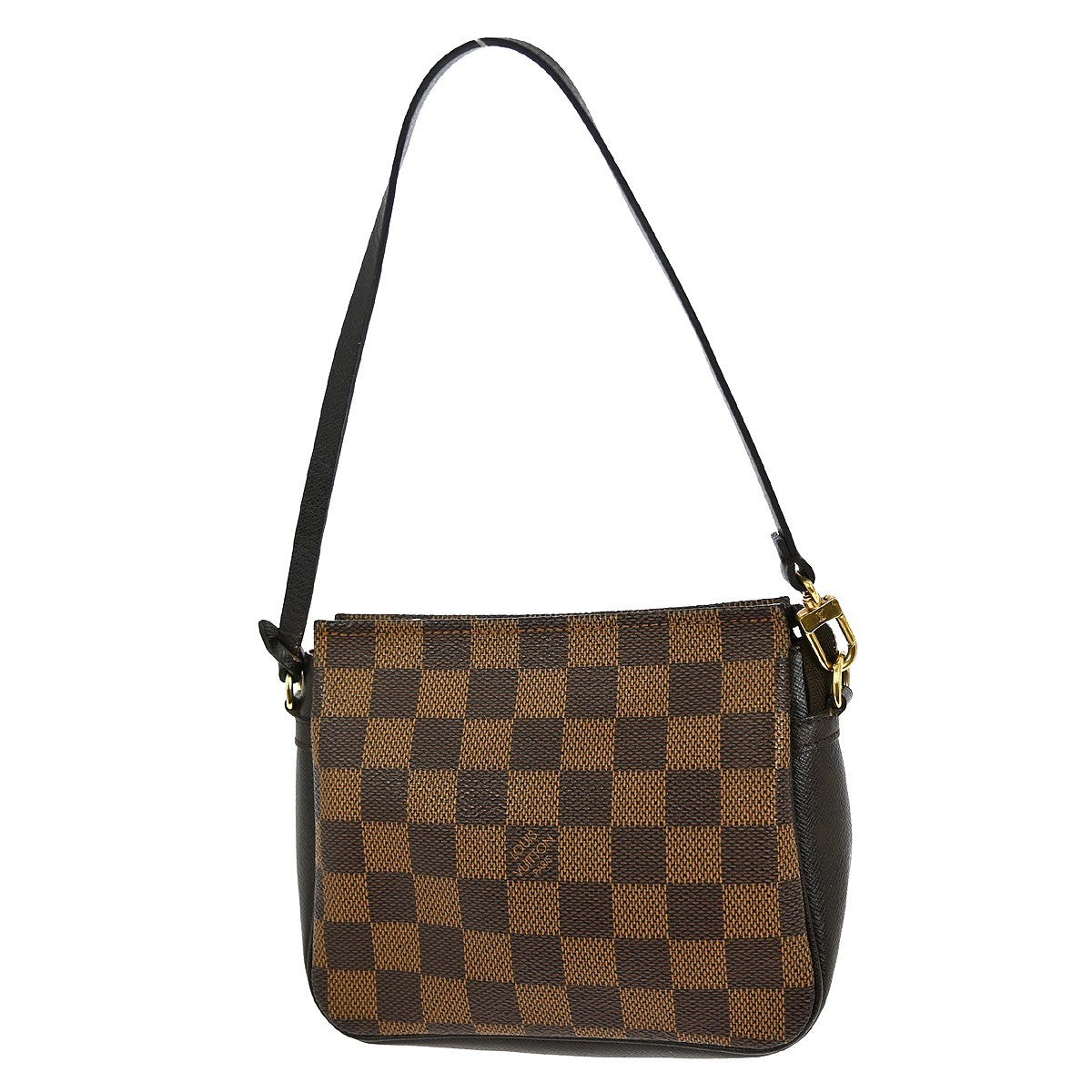 Louis Vuitton Trousse Make Up Bag Damier Canvas Brown Canvas Clutche & Pouche Bag