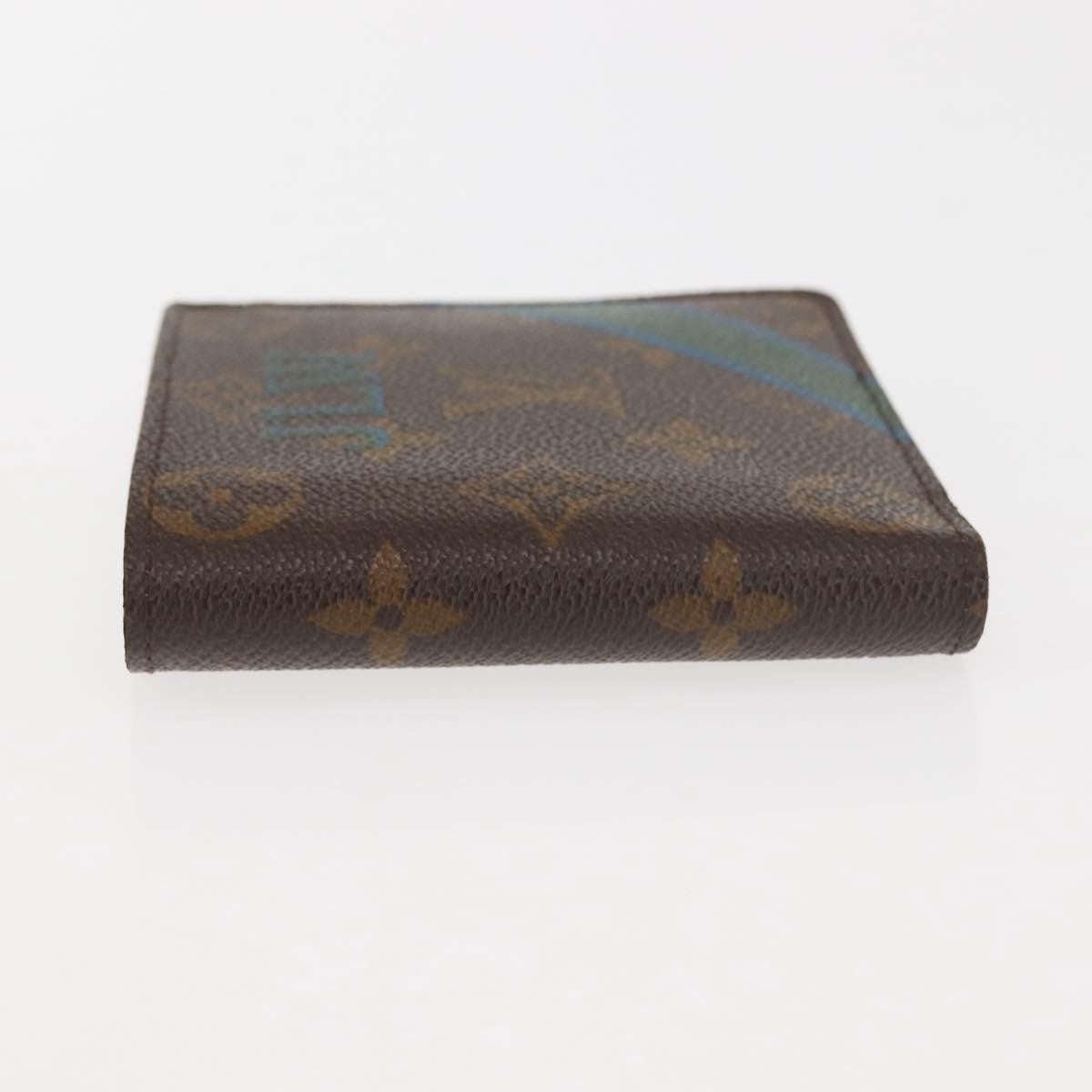 Louis Vuitton Marco Wallet Monogram Canvas Brown Canvas Wallets Accessory