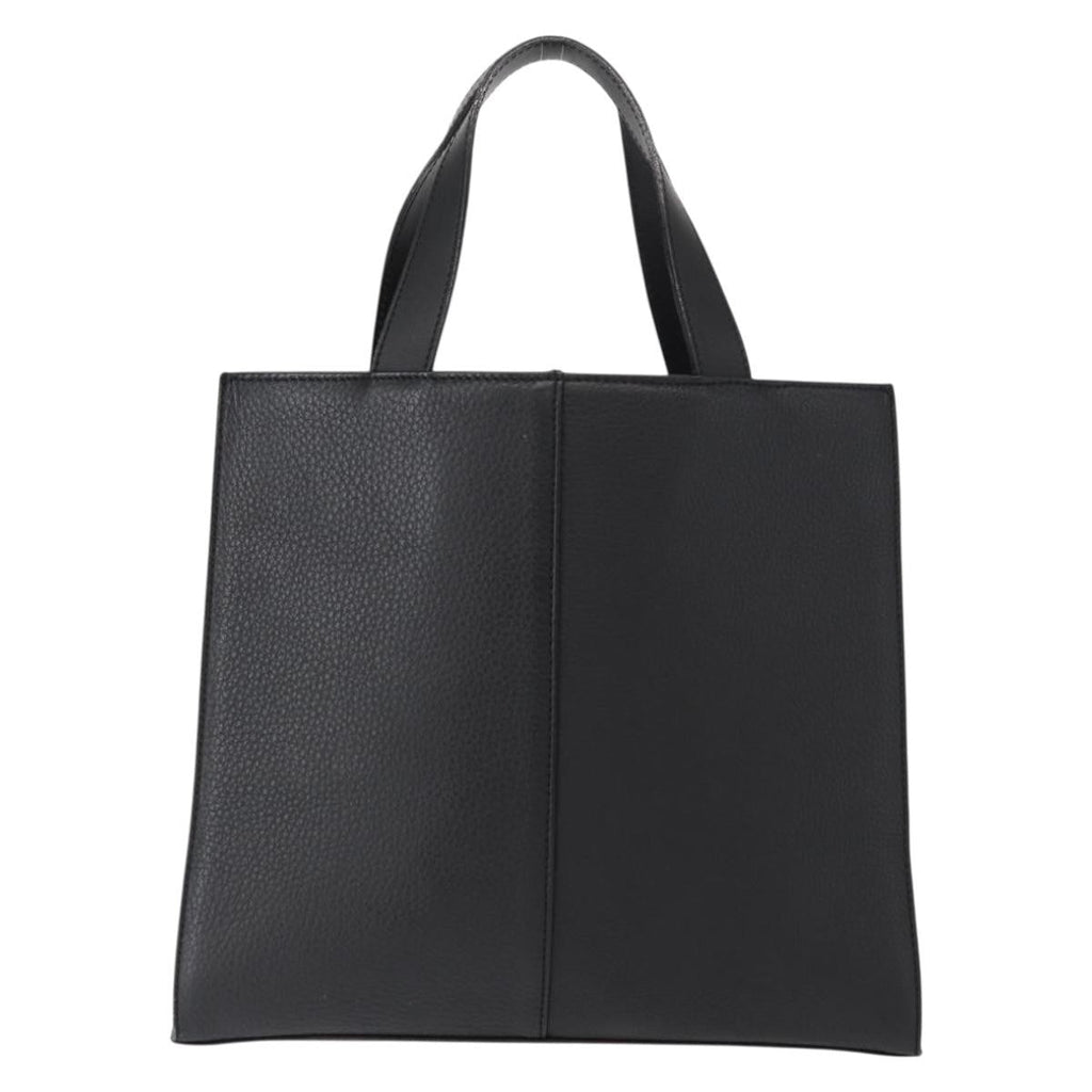 Burberry Vintage Handbag Leather Black Leather Handbag
