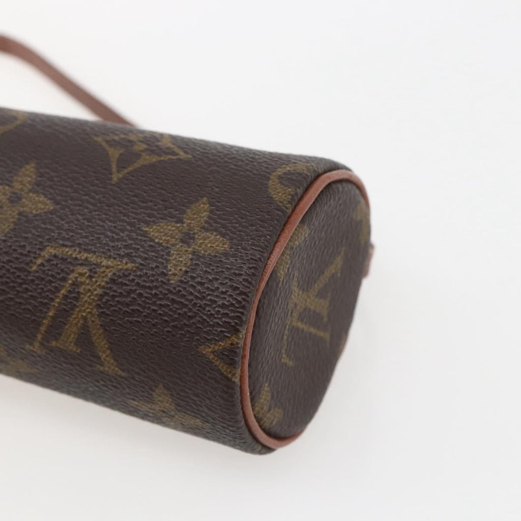 Louis Vuitton Papillon Pochette Monogram Canvas Brown Canvas Clutche & Pouche Bag