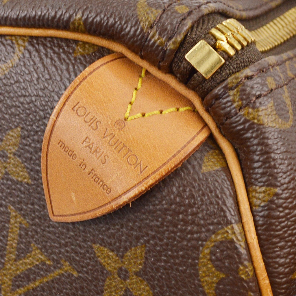 Louis Vuitton Keepall Bag Monogram Canvas Brown Canvas Travel Bag