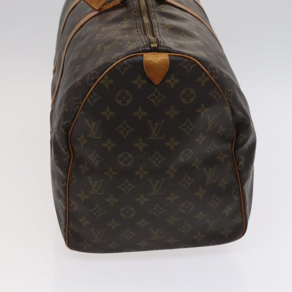 Louis Vuitton Keepall Bag Monogram Canvas Brown Canvas Bag