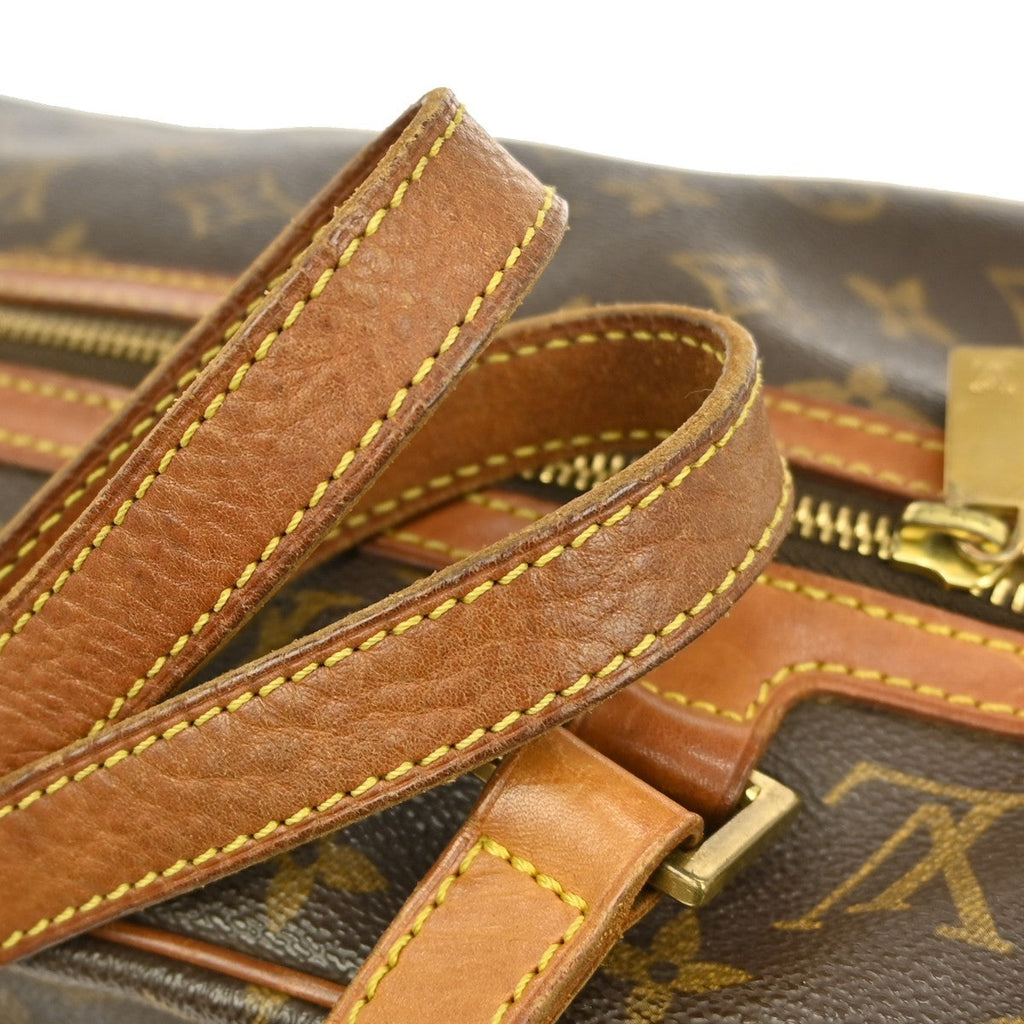 Louis Vuitton Cite Handbag Monogram Canvas Brown Canvas Clutche & Pouche Bag