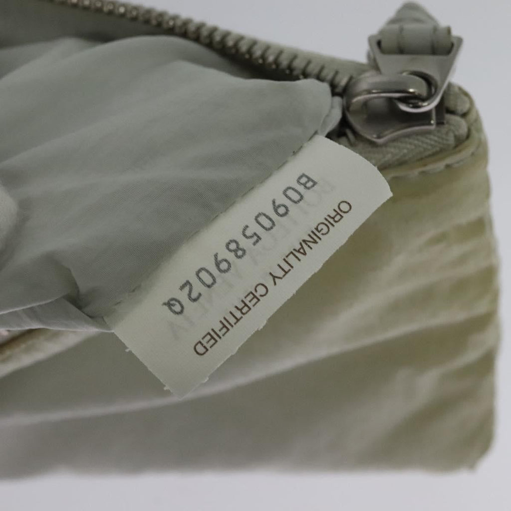 Bottega Veneta Padded Tech Cassette Crossbody Bag Intrecciato Nylon Gray Nylon Shoulder Bag Bag