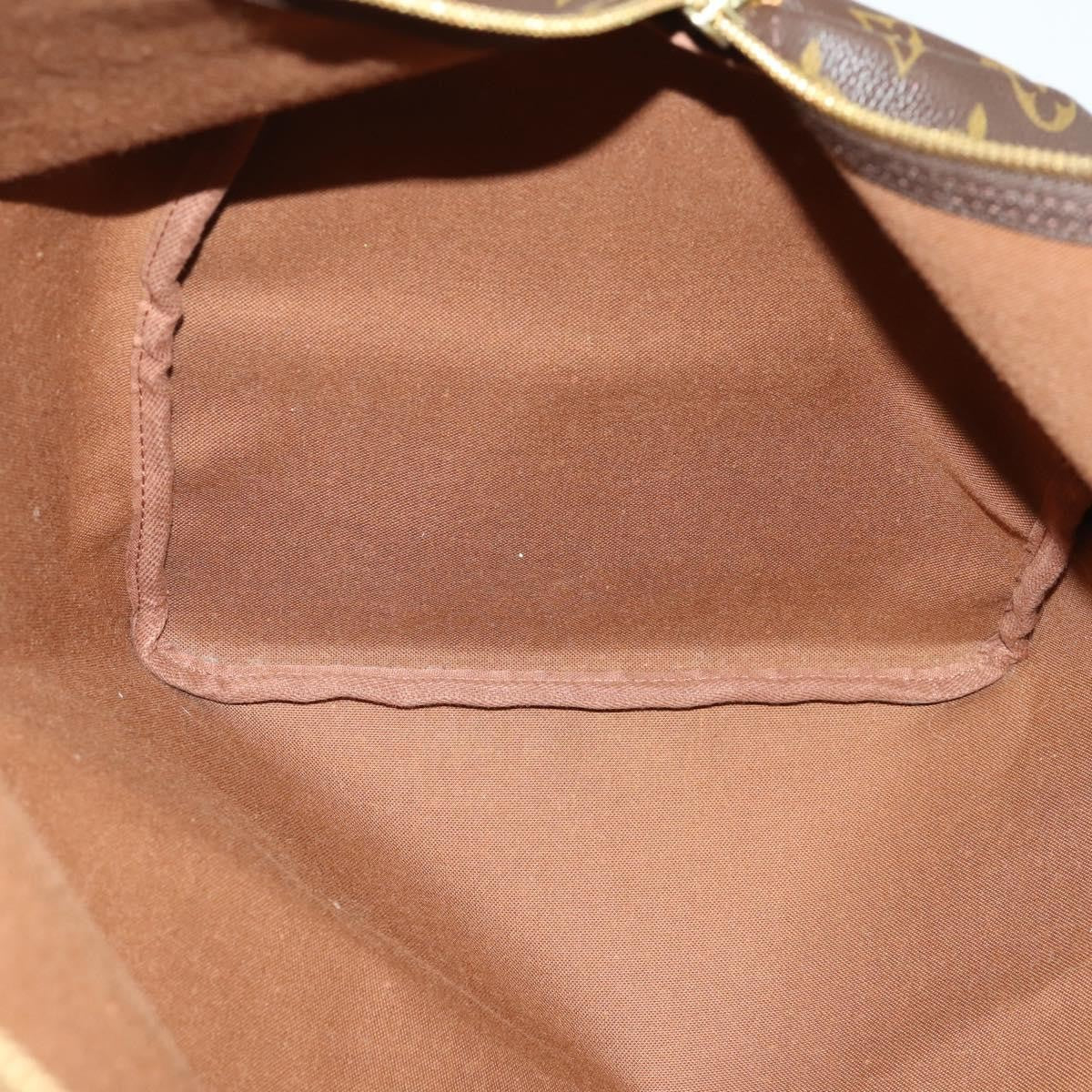 Louis Vuitton Keepall Bag Monogram Canvas Brown Canvas Travel Bag