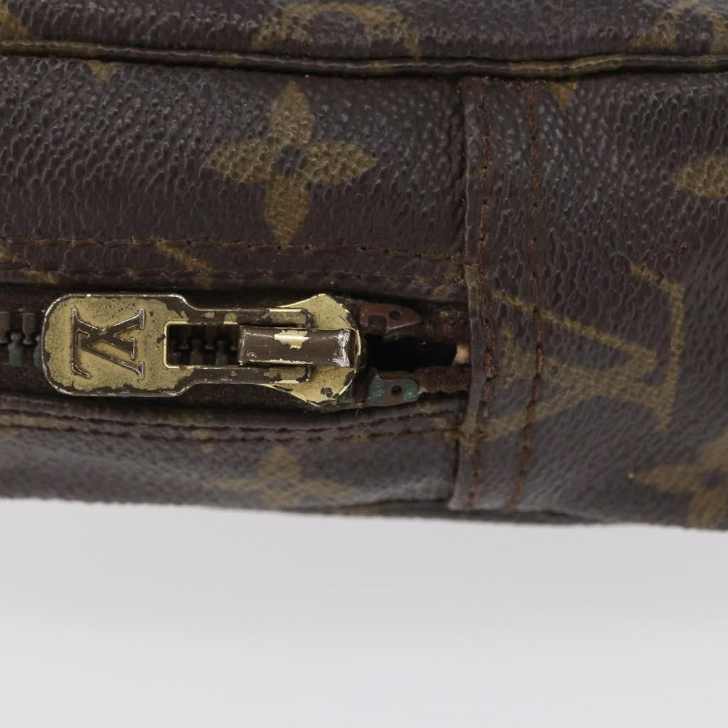 Louis Vuitton Trousse Toilette Monogram Canvas Brown Canvas Clutche & Pouche Bag