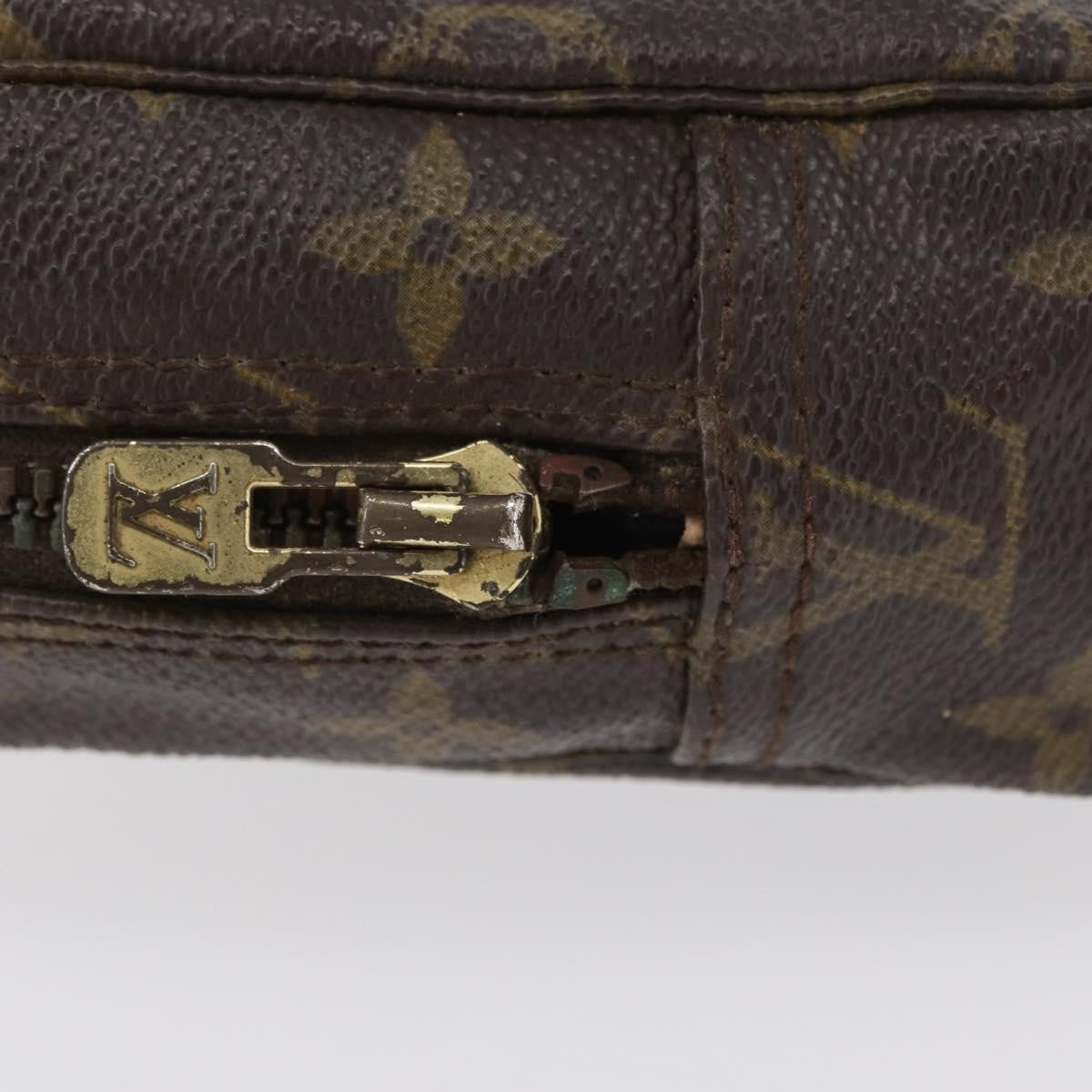 Louis Vuitton Trousse Toilette Monogram Canvas Brown Canvas Clutche & Pouche Bag