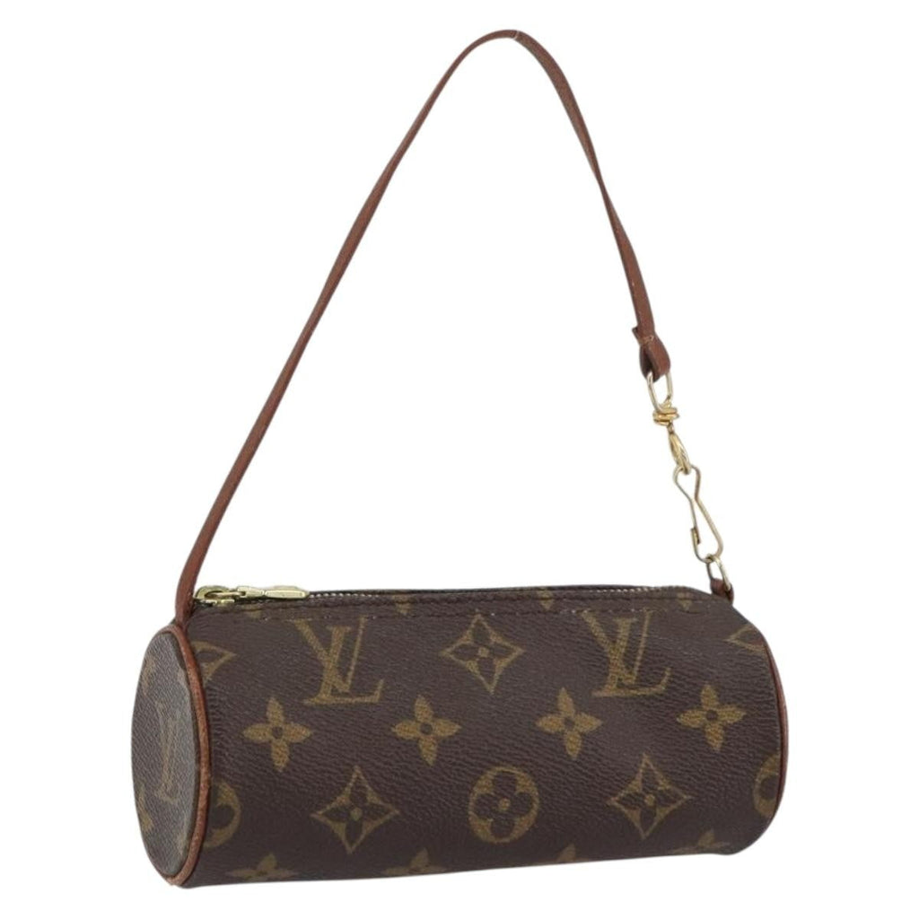 Louis Vuitton Papillon Pochette Monogram Canvas Brown Canvas Clutche & Pouche Bag