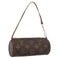 Louis Vuitton Papillon Pochette Monogram Canvas Brown Canvas Clutche & Pouche Bag