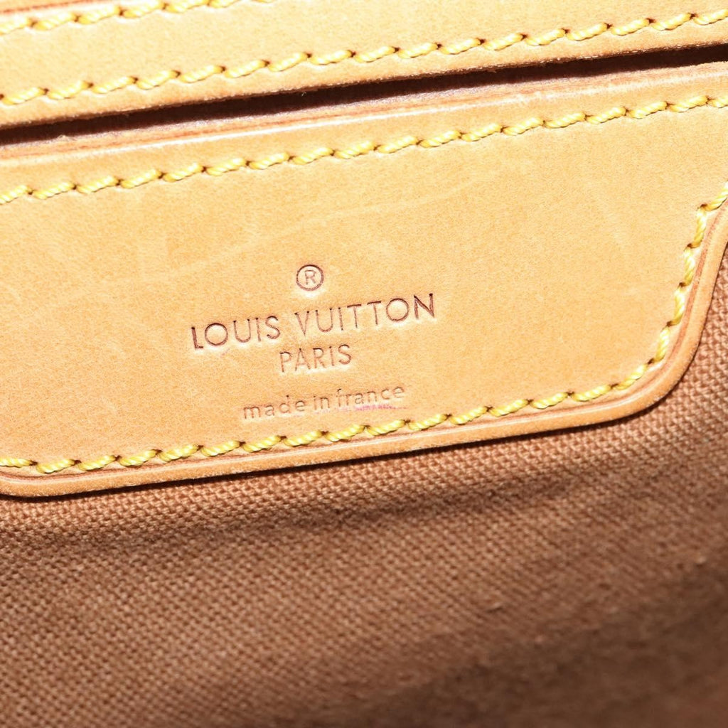 Louis Vuitton Ballade Handbag Monogram Canvas Brown Canvas Shoulder Bag