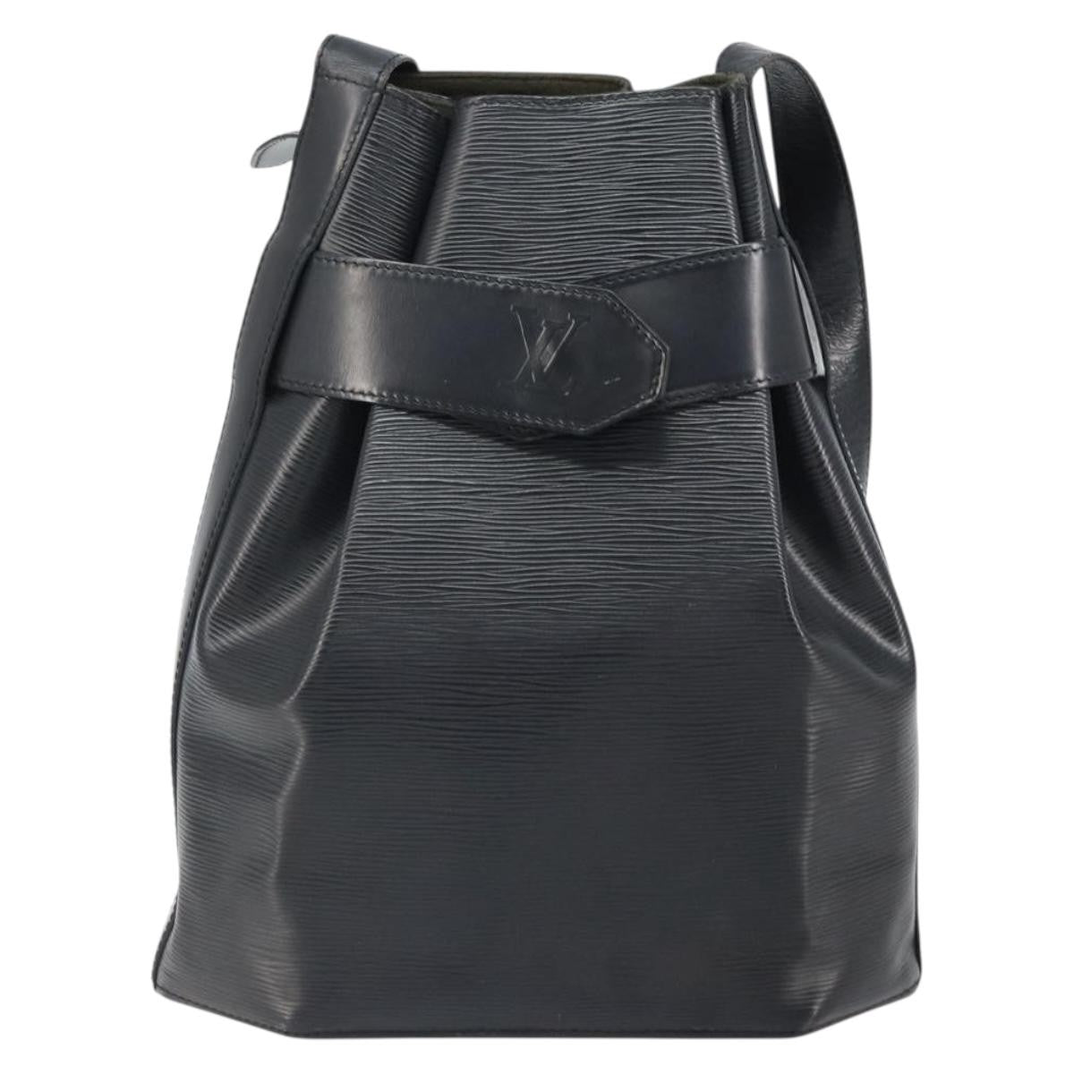 Louis Vuitton Vintage Sac D'epaule Handbag Epi Leather Black Leather Shoulder Bag