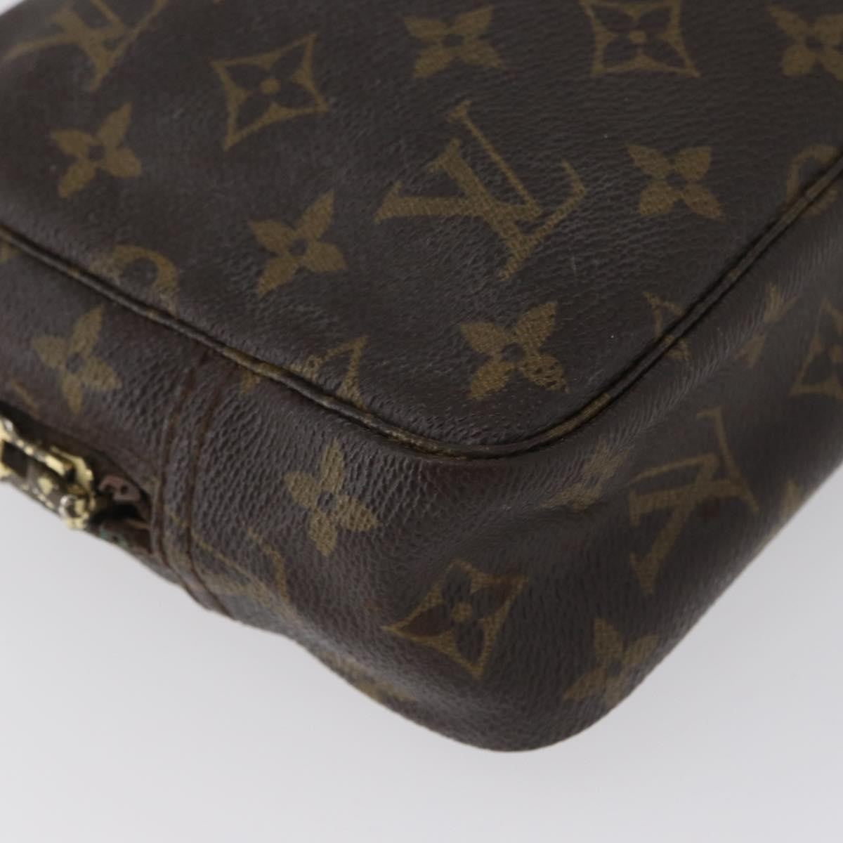 Louis Vuitton Trousse Toilette Monogram Canvas Brown Canvas Clutche & Pouche Bag