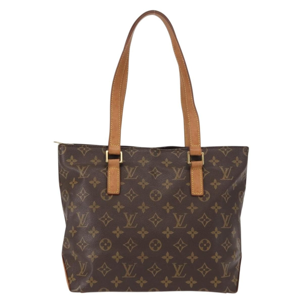 Louis Vuitton Cabas Mezzo Monogram Canvas Brown Canvas Tote Bag