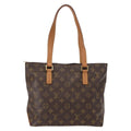 Louis Vuitton Cabas Mezzo Monogram Canvas Brown Canvas Tote Bag